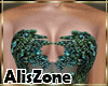 [AZ] Emerald  Glam dress