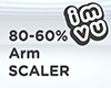 80-80-60 Scaler Arms