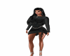 robe noir courte
