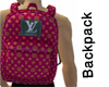 b7p - Backpack pink