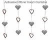 Silver Animated Hearts
