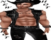 HOT RIDE A COWBOY SKULL