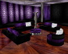 purple passion couch set