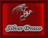 RED Silver Draco Rug