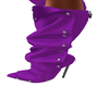 slouch boot purple
