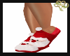 Red Santa Slippers