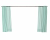 Mint Green Curtains