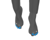 BLUE TOES