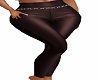 Plum Chain Pant