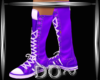 DO~ Purple High Tops