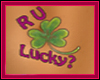 R U Lucky Clover Tat