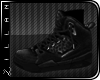 ℒ. Black leo sneakers