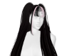 Black and Pink Hair