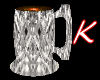 ~K~ crystal mug 