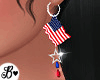 !B USA 4th July Earrings
