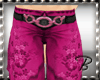 *B* Flower Pink Pants