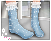 blue socks lace