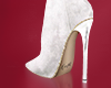 $ VDAY boots white