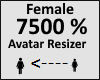 Avatar scaler 7500% Fema