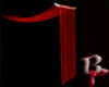 BP~Red Sheer Curtain