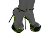 grn snake heels