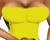 busty yellow tube top