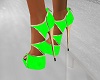 VIP Neon Green Stiletto'