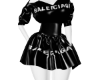 Balenciaga Flair Dress