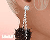 Xmas Earrings | Black