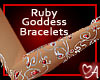 .a Ruby Goddess Bracelet