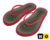 Flip Flop Red