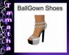 Silver Ballgown Heels