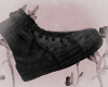 Dirty Black Sneakers