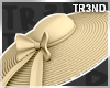 ᵀ Ivory Bow Sun Hat