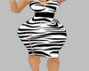 zebra print dress