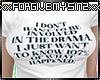 W- INVOLVED IN DRAMA TEE