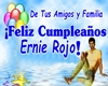 FELIZ CUMPLE ERNIE