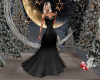 Holiday Black Lace Gown