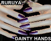 Patty Purple Small Hands