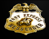 (SR) PONY EXPRESS SIGN