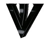 black letter V
