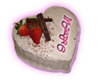Valentine cake