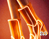 â§ Eta Orange Boots