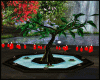 Fountain With Tree