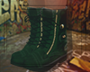 ♦ Versace Boots -Green