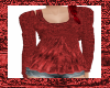 *!yme red sweater top