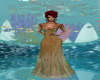 *PRN*Gold Rose Gown
