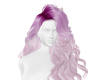 DSQ Purple Ombre Curls