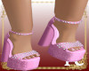 PC] Pink Floral Heels