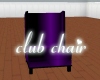 club chair with pose